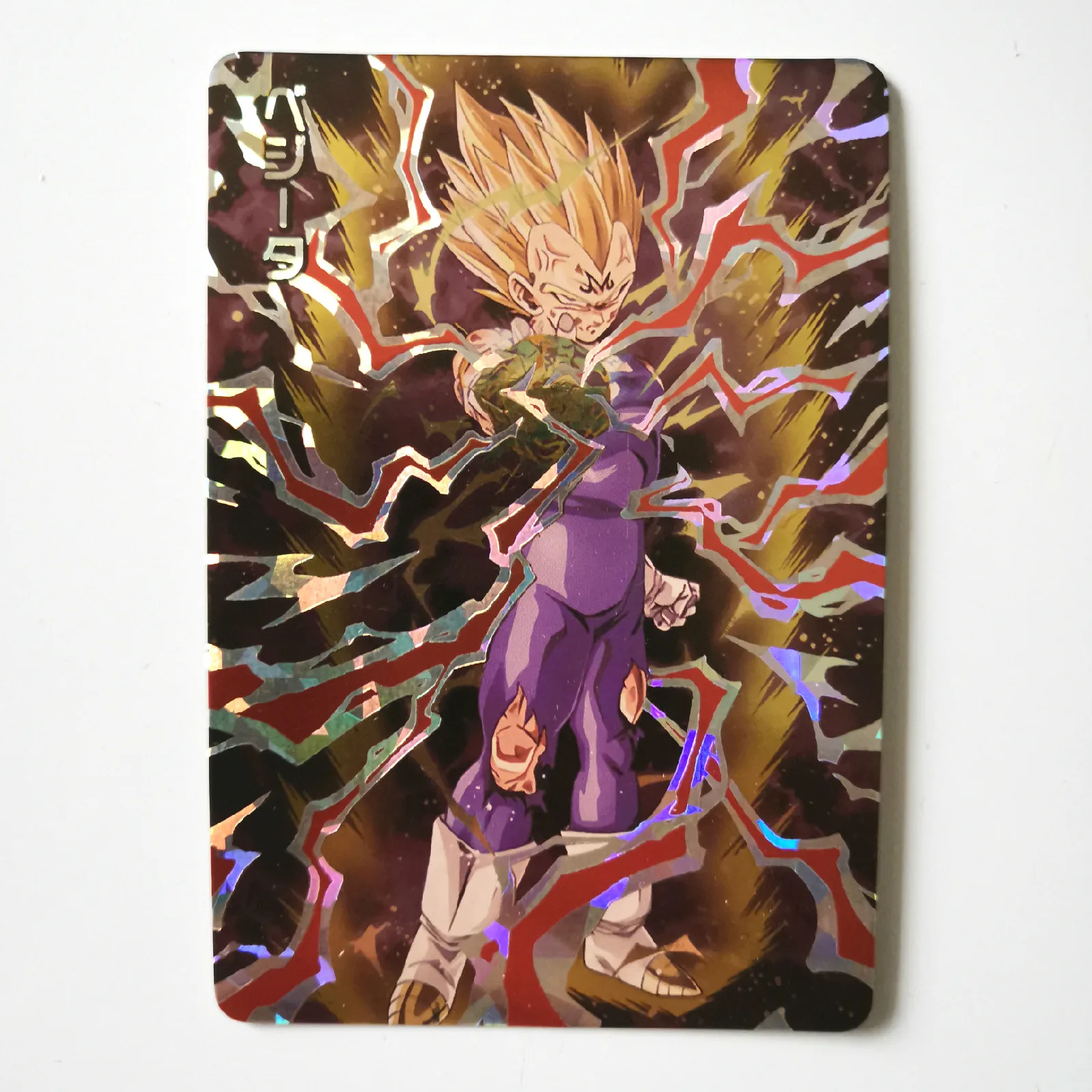 Горячая штамповка Dragon Ball Z Instinct Goku Vegeta Супер Герои битва карточная игра Коллекция аниме-открытки - Цвет: 4
