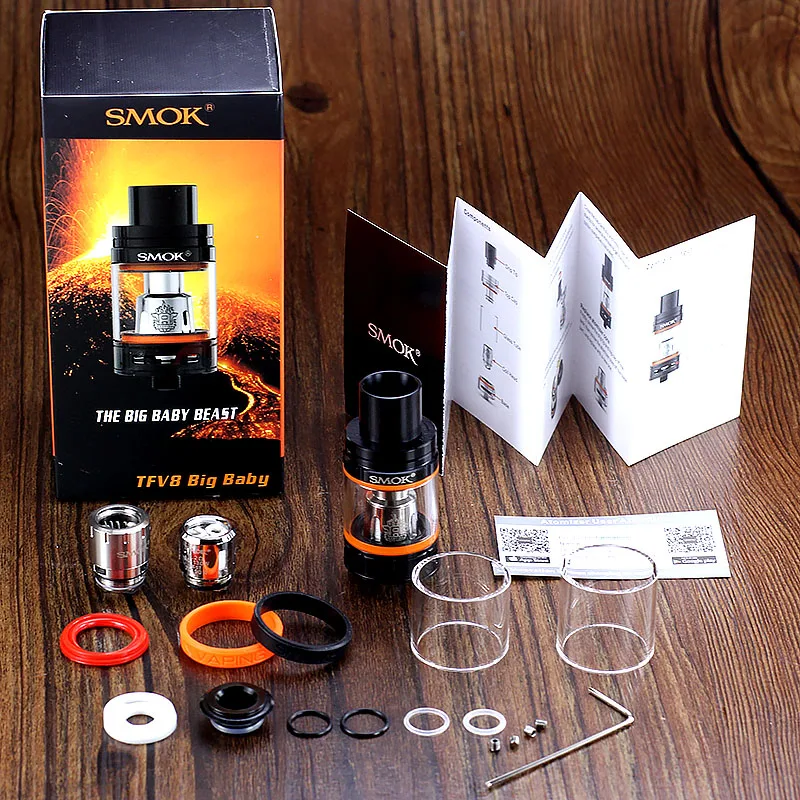 Smok TFV8 большой детский распылитель 5 мл Топ наполнение зверь Танк подходит SMOK G priv