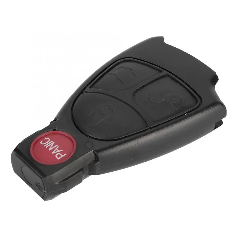 3+1 Button Replacement Black Smart Car Remote Entry Key Fob Case Shell Fit for Mercedes-Benz | Автомобили и мотоциклы
