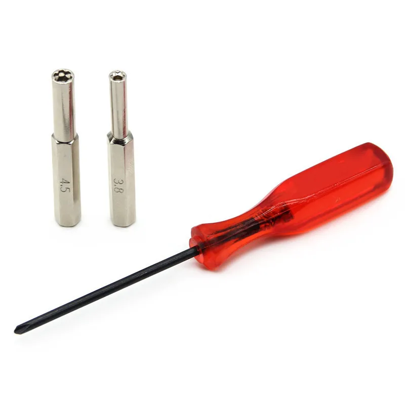 1 Set New For NES N64 Gameboy 3.8mm + 4.5mm Security Bit Triwing Screwdriver|4.5mm security bit|triwing screwdriversecurity bits |