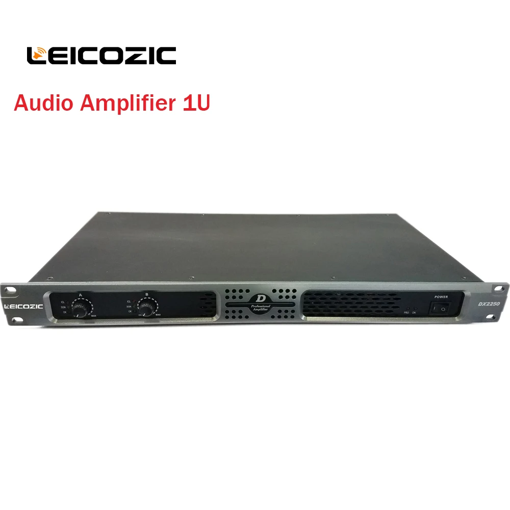 Усилитель мощности Leicozic DX2250 250 Вт усилитель DJ аудио усилители 400 x2 4 Ом звуковой
