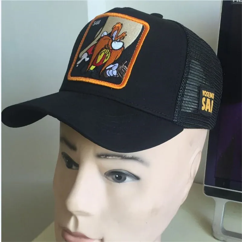 Изогнутая крышка для улицы с рисунком из мультфильма в стиле аниме сетчатая 13