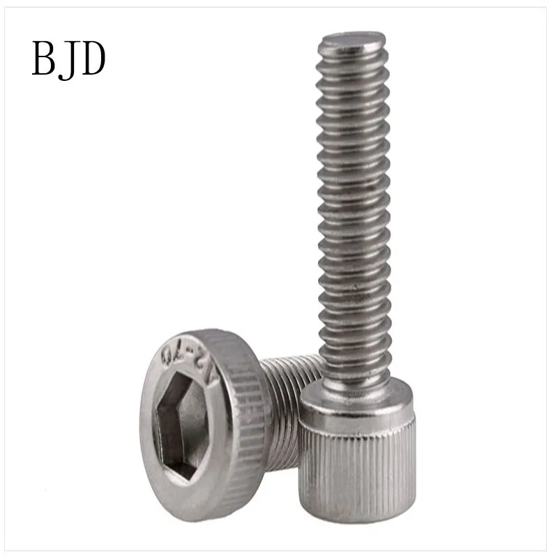 Внутренние шестиугольные винты из нержавеющей стали GB70 миниатюрные болты M4 * 8 10 12
