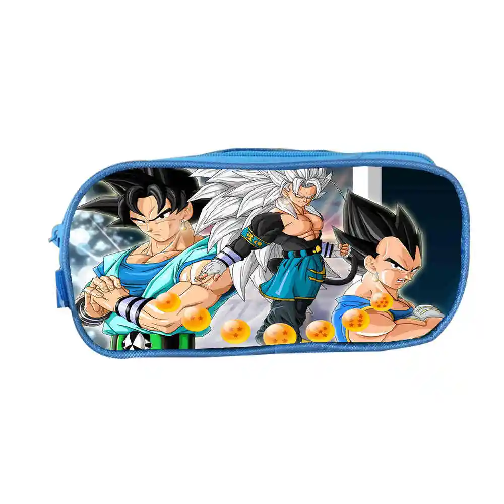 Dragon Ball Супер Saiyan Goku Galaxy косметические Чехлы для девочек и мальчиков сумки
