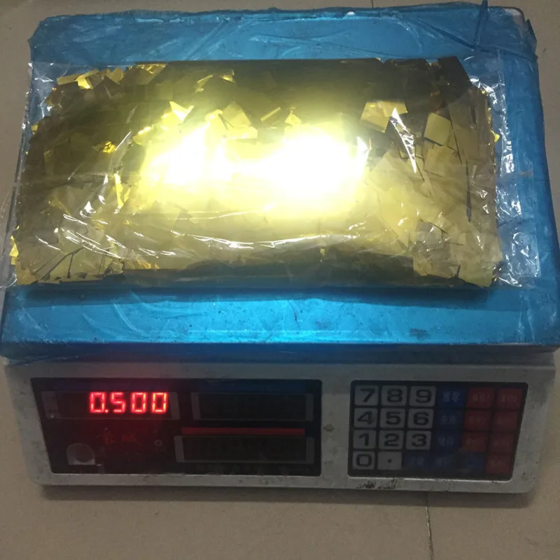 Золотое украшение для вечеринки конфетти металлик бумага украшения свадьбы