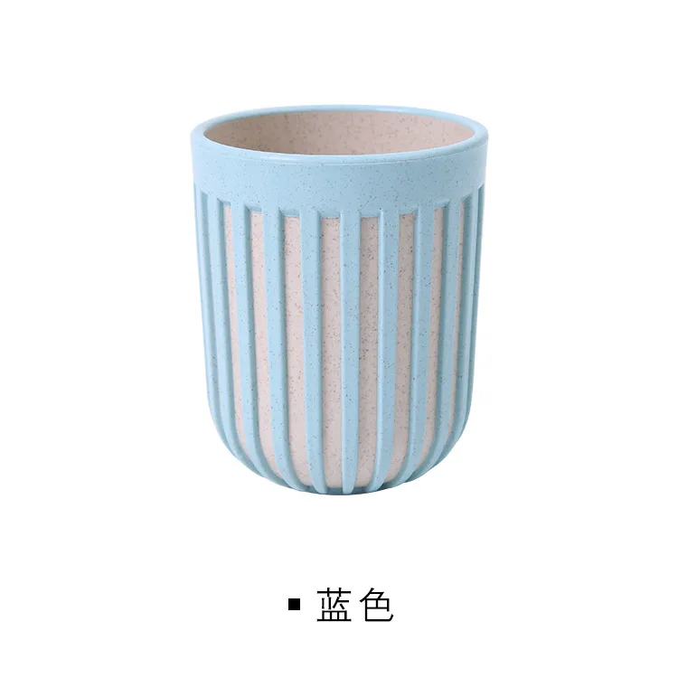 1 PCS Portable Straw Wheat Plastic Drinking water Cup creative toothbrush cup 4 Colors for bathroom | Дом и сад