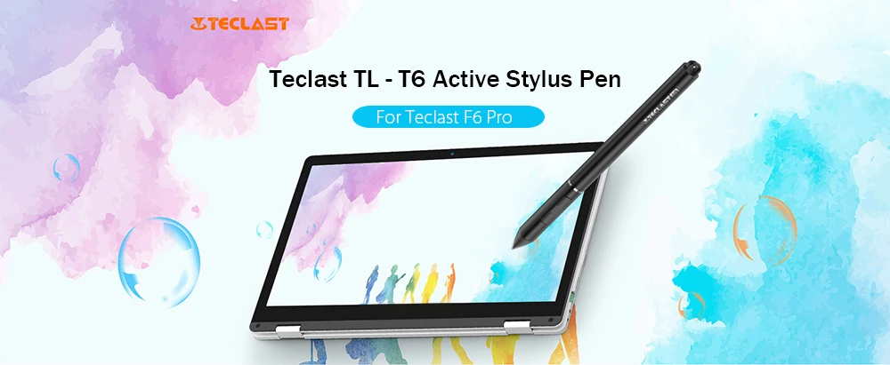 Teclast tl-t6 активный Стилус черный алюминиевый сплав только для Teclast F6 Pro F5R X4 X6 Ноутбук металлический легкий и портативный