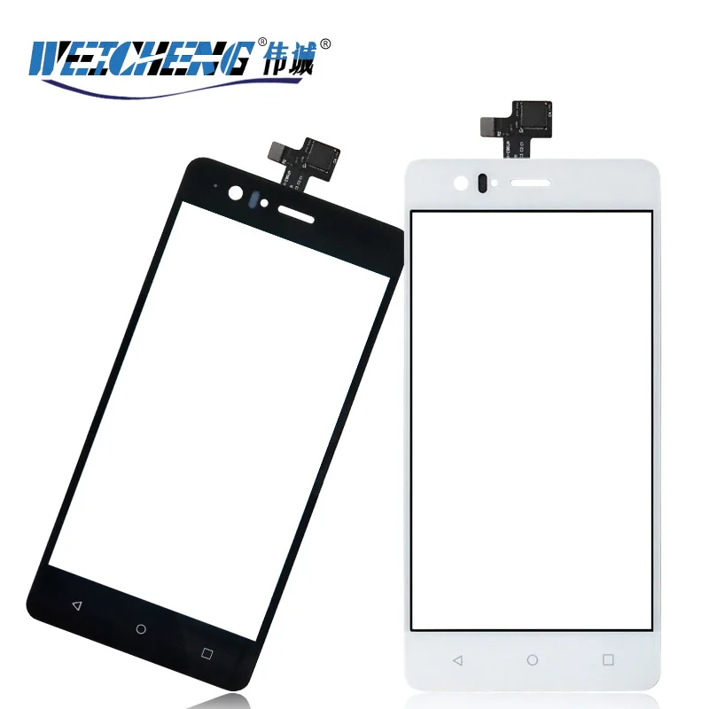 WEICHENG negro/blanco para BQ Aquaris M5 pantalla tatil внешняя панель для цифровой печати