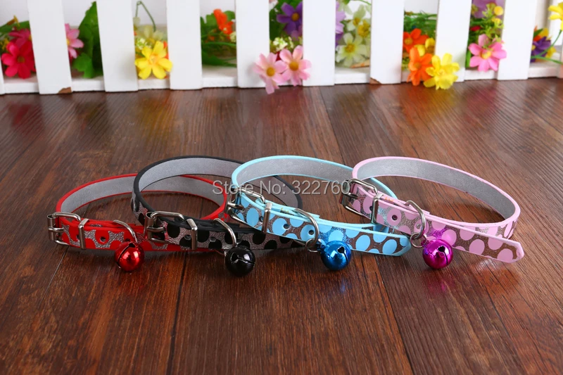Мода искусственная кожа cat pet ошейник продукты поводок бесплатная доставка|leashes for
