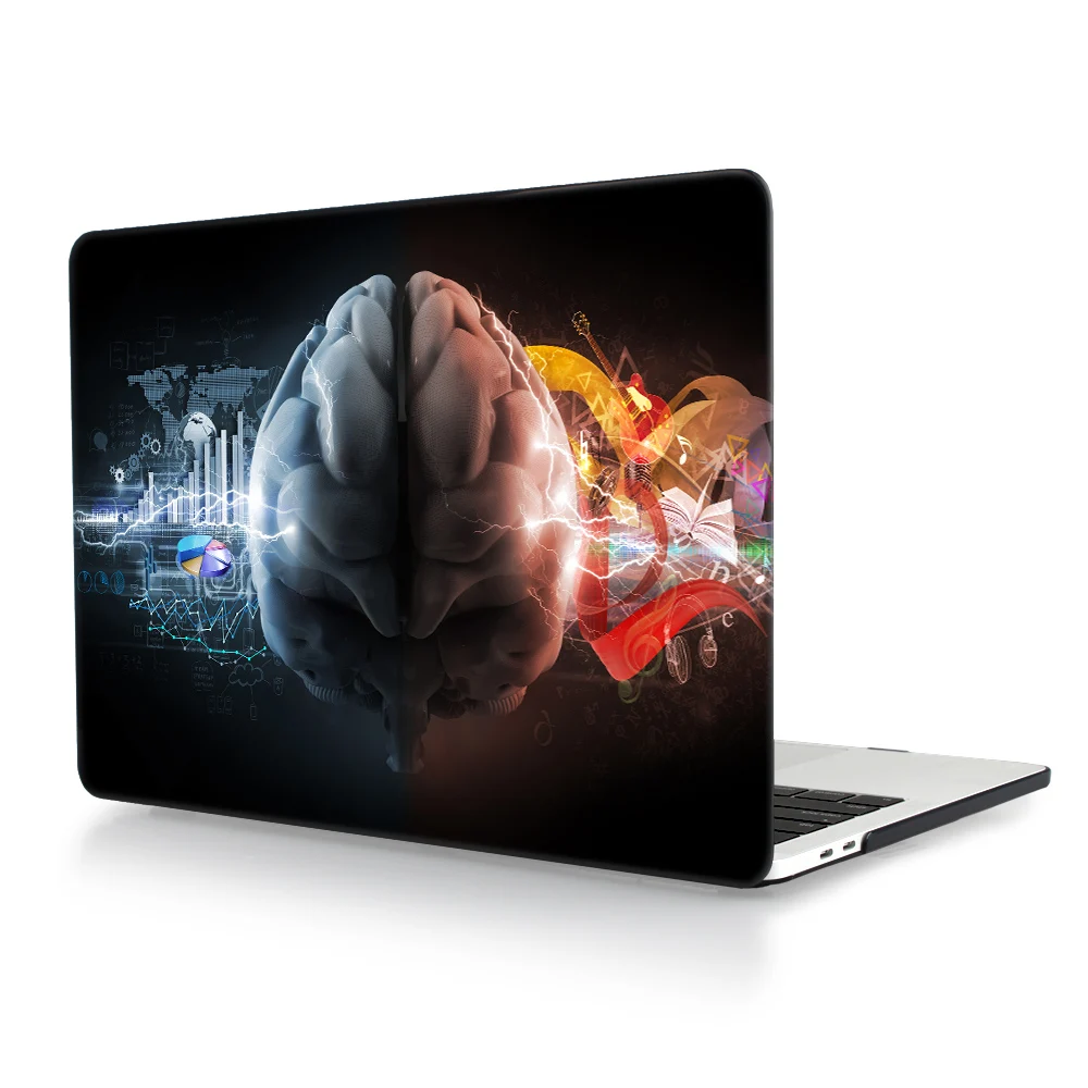 Чехол для Macbook Pro 13 15 A1989 A1990 жесткий чехол с сенсорной панелью левый и правый Air Retina