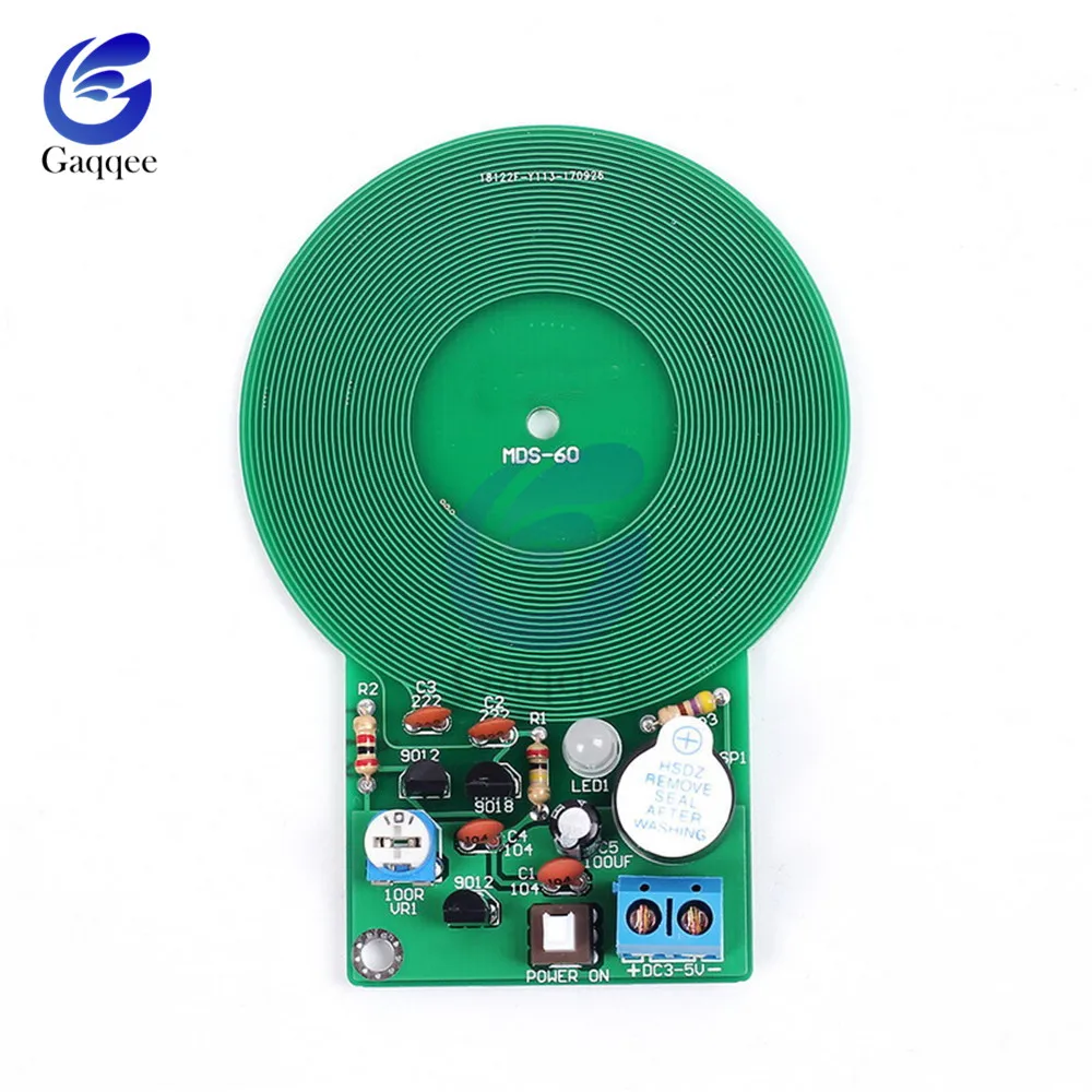 Металлоискатель DC 3 в 5 Электронный бесконтактный Модуль платы датчика 60 мм