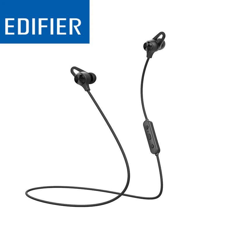EDIFIER W280BT Беспроводные наушники с шумоподавлением IPX4 Спортивные наушники Bluetooth V4.1 наушники-вкладыши с микрофоном для xiaomi huawei IOS - Цвет: Black