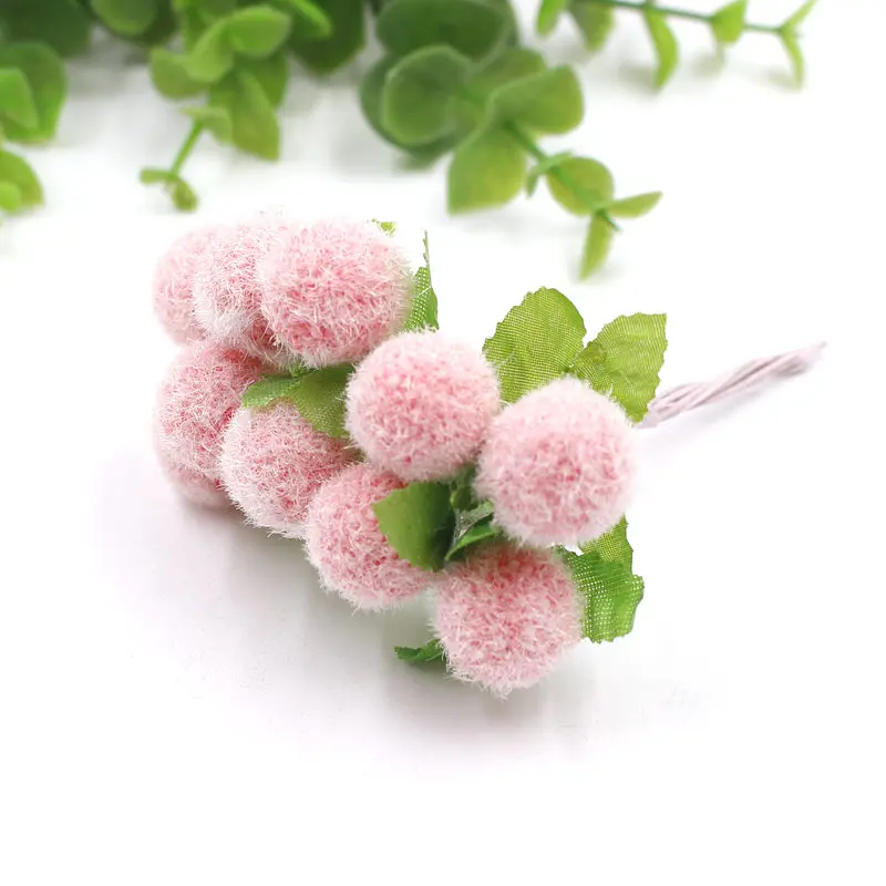 30 шт (10 см/комплект) искусственные цветы искусственный шарик пузыря хлопок букет