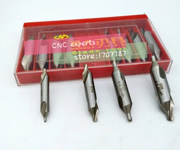 

Free Shipping 20PCS Dia 1.0mm~6.0mm A-Type Centre Drill 60 degree Countersinks Bit Set Spotting Drill