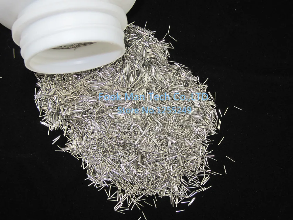 Dia 0.6 mm Lengh 5mm 1kg /pack Jewelry Polishing Machine Tools Magnetic Polisher Tools Magnetic Pins DIY Craft kit