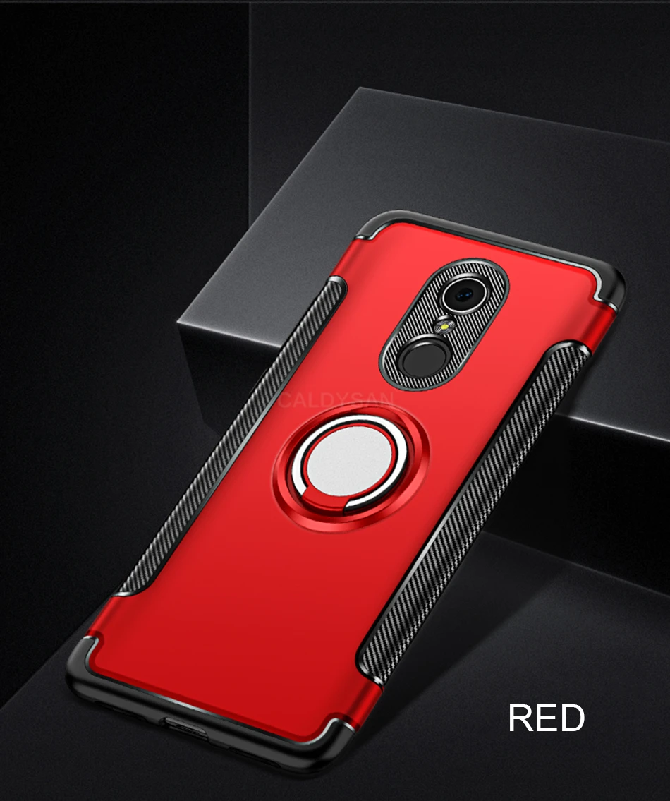 Роскошный Магнитный чехол с кольцом для пальца для Xiaomi Redmi 5 Plus 5A 4X противоударный чехол для Xiaomi Redmi Note 4 4X 5A силиконовый мягкий чехол