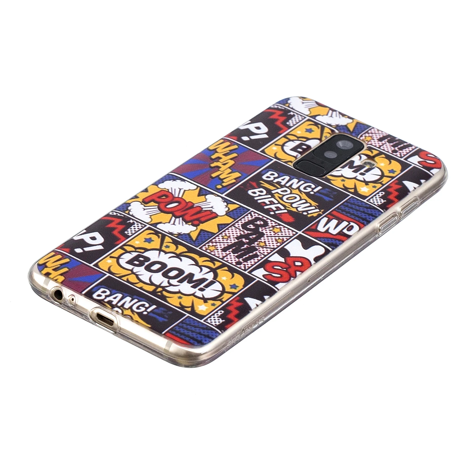 For Samsung Galaxy A6 plus 2018 case for A6plus A9 star soft TPU back cases Jean covers cute Painted capa 6.0 |