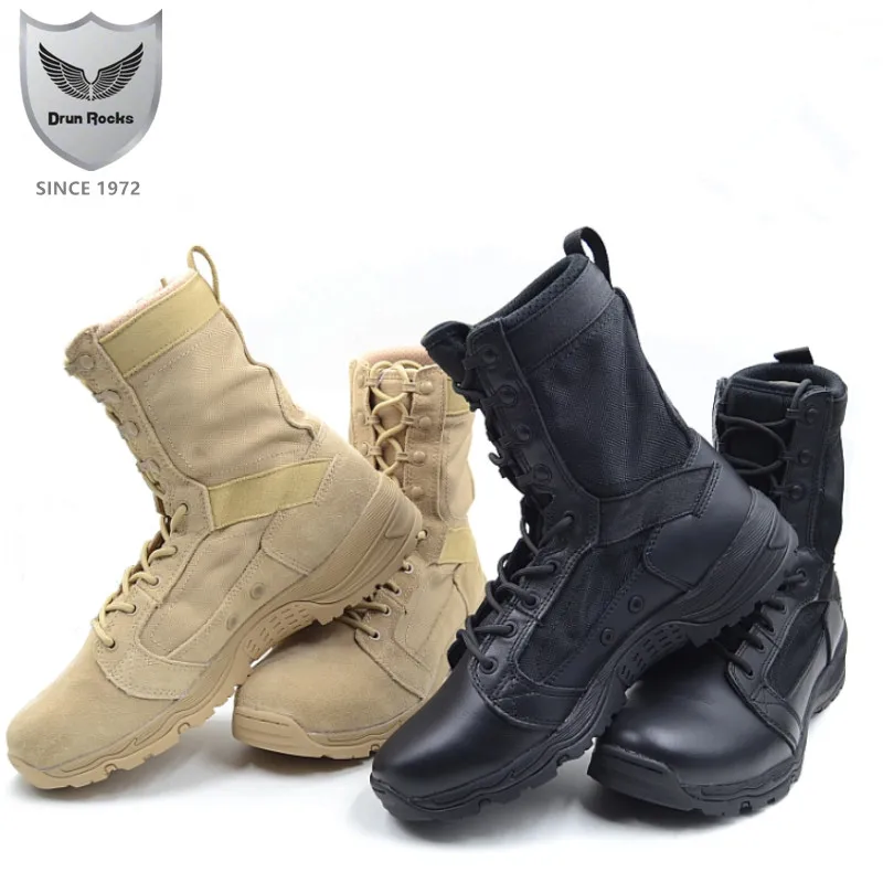 Женские армейские ботинки Drunrocks уличные в стиле милитари из Китая дышащие