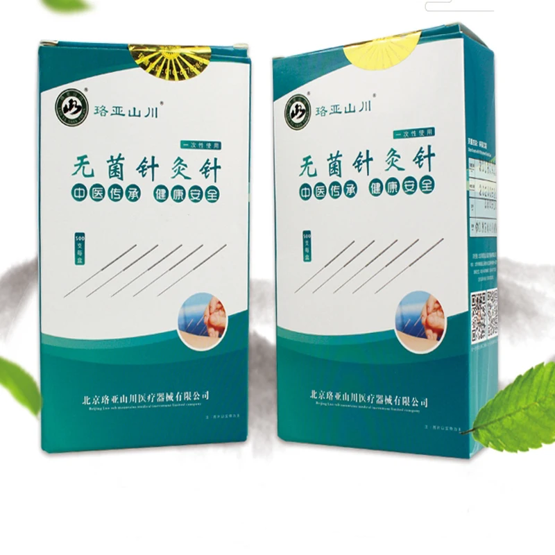 500 шт./кор. acupunctue иглы для косметического массажа одноразовые иглоукалывания