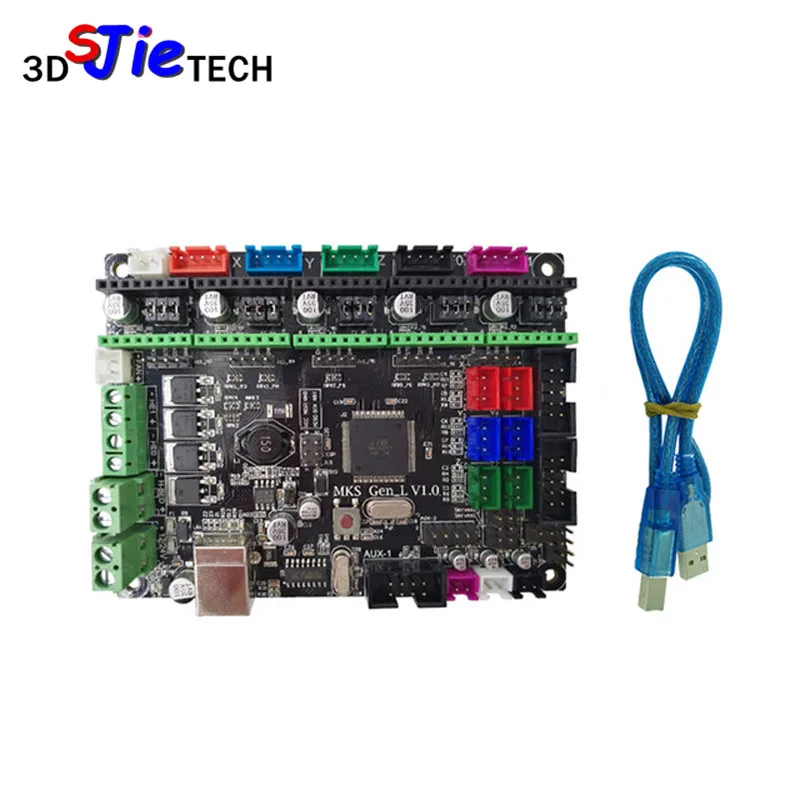 

Controller PCB board MKS Gen L V1.0 integrated mainboard compatible Ramps1.4/ Mega 2560 R3 support A4988/DRV8825/TMC2100/LV8729