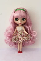 free shipping big discount rbl 153diy nude blyth doll birthday gift for girl 4colour big eyes dolls with beautiful hair cute toy