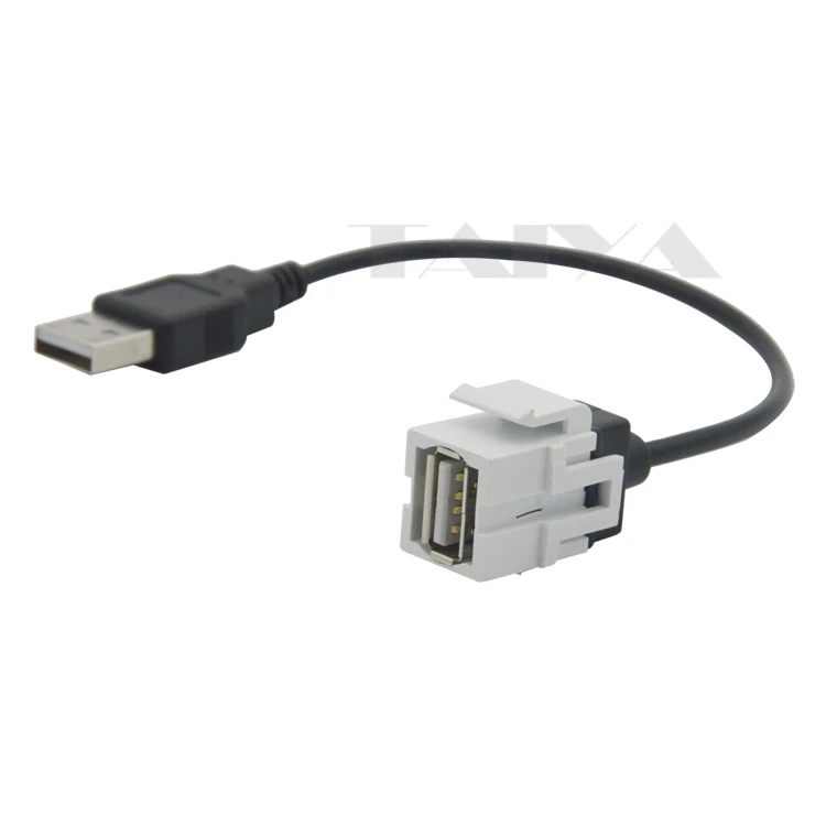 Usb кабель Keystone с разъемом Мама папа и коротким кабелем|keystone usb|usb keystoneusb female |