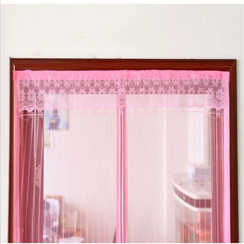 Москитная сетка Летняя Сетка для защиты от комаров дверей магнитная мягкая