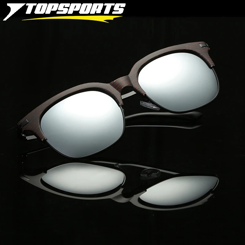 Солнцезащитные очки TOPSPORTS женские в стиле ретро поляризационные зеркальные