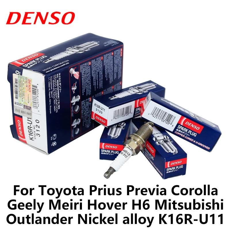 1 долларов США/шт лентам кампании DENSO свечи зажигания автомобиля для Toyota Prius Previa