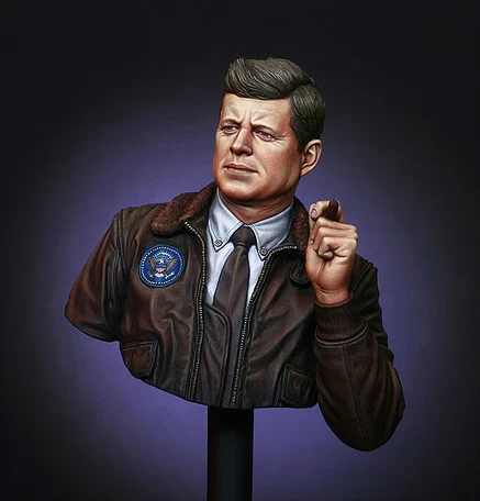 [Tuskmodel] 1:10 масштаб смолы бюст JFK | Игрушки и хобби