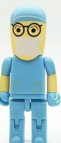 4 KRY креативные милые медсестра USB флэш-накопитель стоматолог флешка, подарок Пластик мини высокое Скорость U диск 2,0 4 GB/8 GB/16 GB/32 GB/64 GB - Цвет: 4