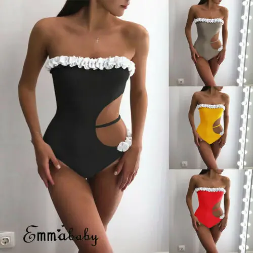 Новинка 2019 лидер продаж летний сексуальный женский слитный купальник для