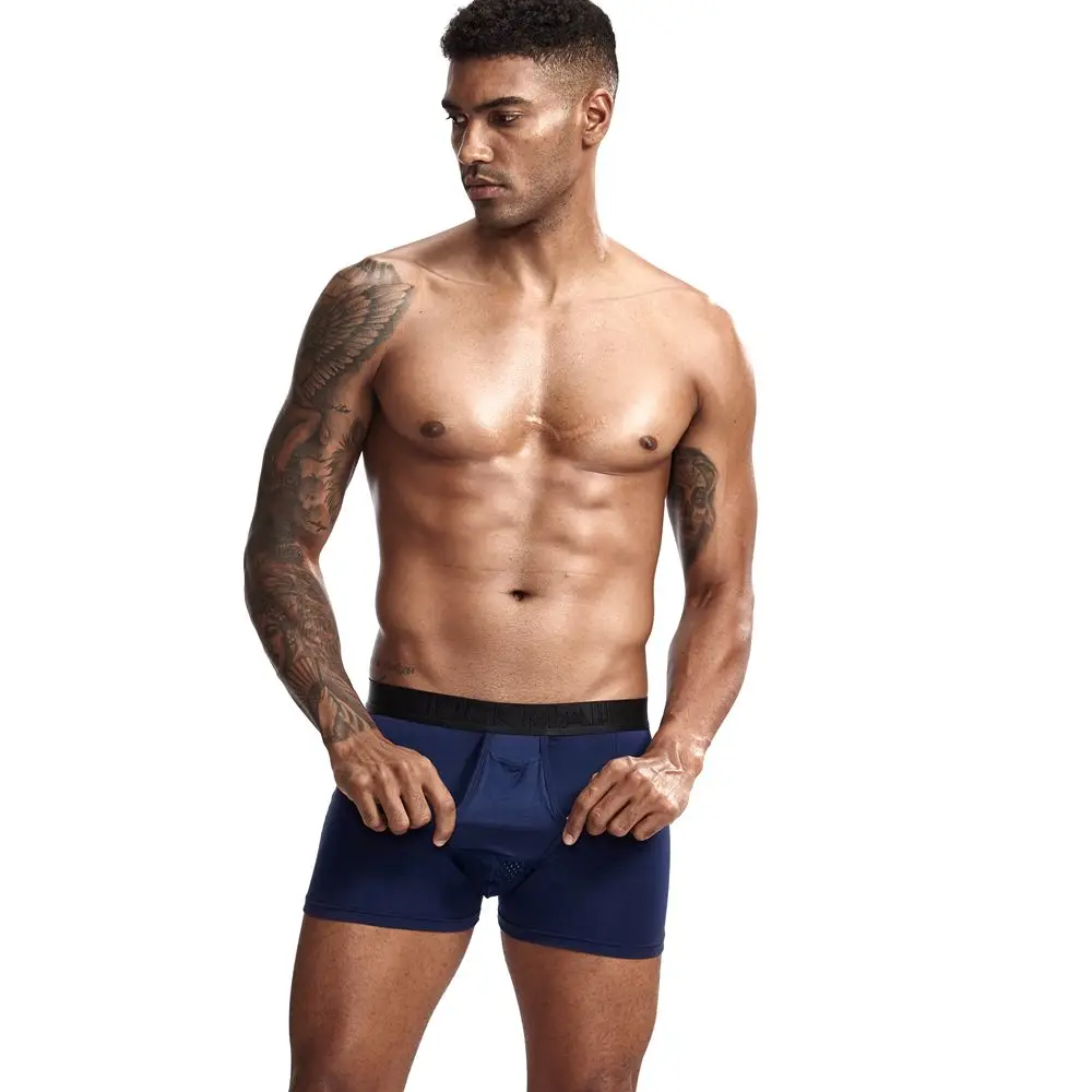 JOCKMAIL модальное Мужское нижнее белье, боксерское нижнее белье, Мошонка, уход за капсулами, молодежное здоровье, Сеульское Выпуклое разделение, боксеры для геев, нижнее белье