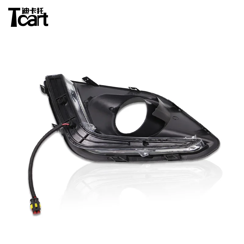 Tcart для Suzuki Swift 2014 2016 DRL Автомобильный светодиодный дневные ходовые огни белого