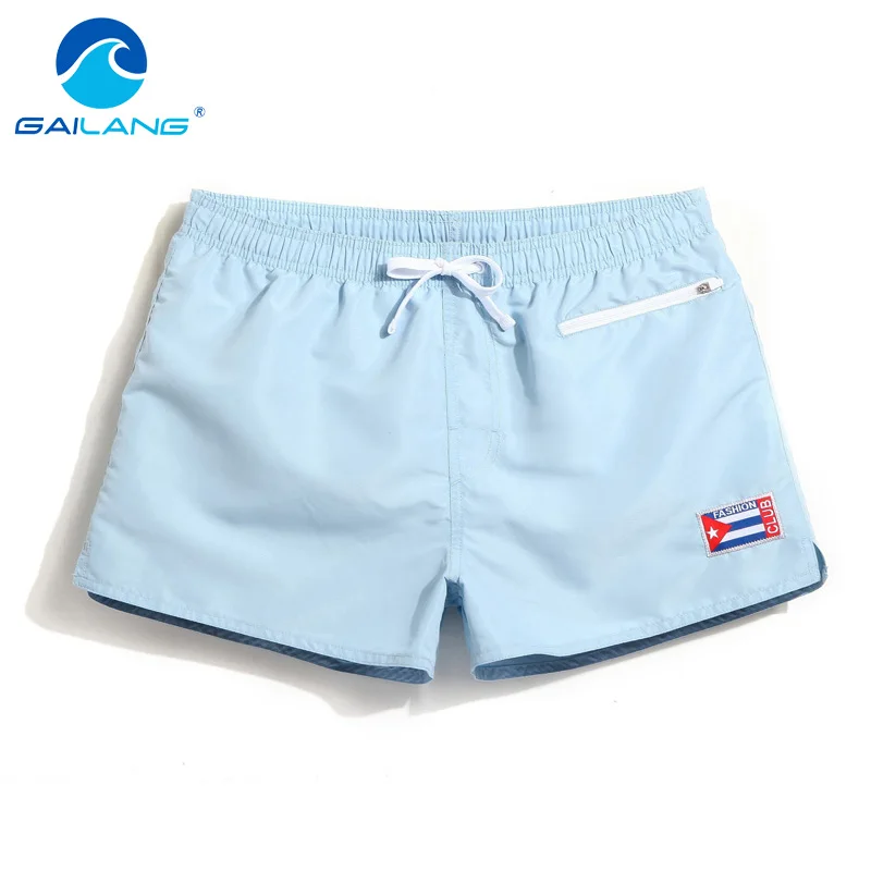 Gailang фирменные мужские пляжные шорты размера плюс быстросохнущие бордовые