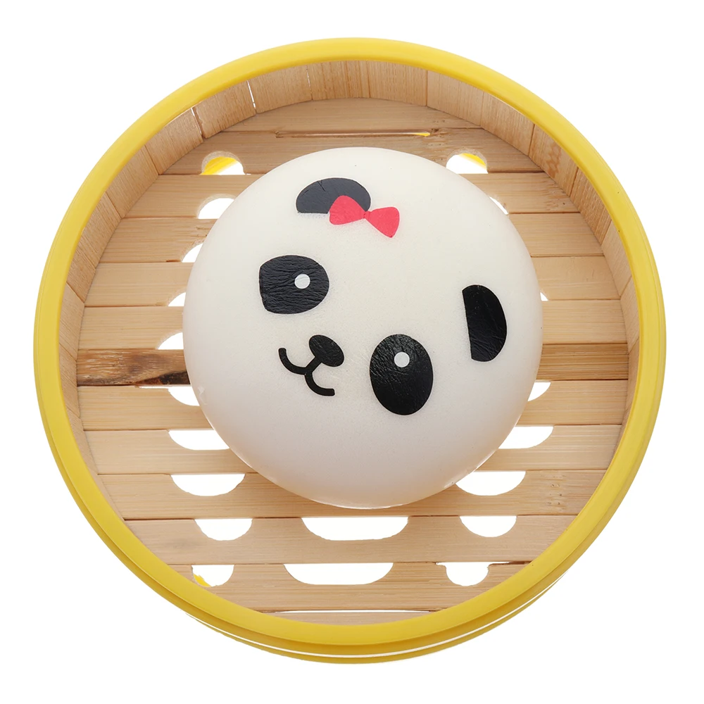 Kawaii с милой пандой выражение мягкий медленно поднимающийся Squeeze Забавные игрушки снимает платья для детей и взрослых, стресс беспокойство Рождественский подарок 4/7/10 см