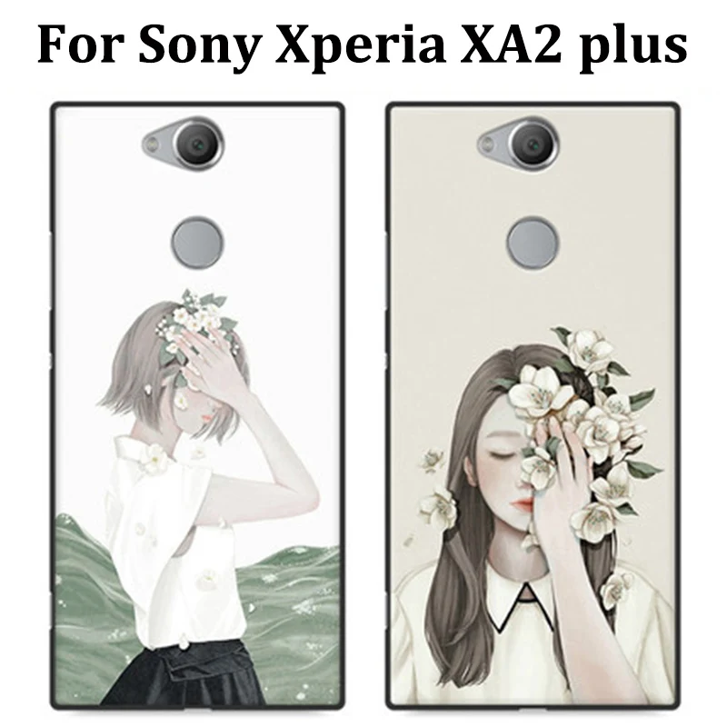 Чехол для Sony Xperia XA2 plus чехол в литературном стиле мягкий телефона XA2plus защитная