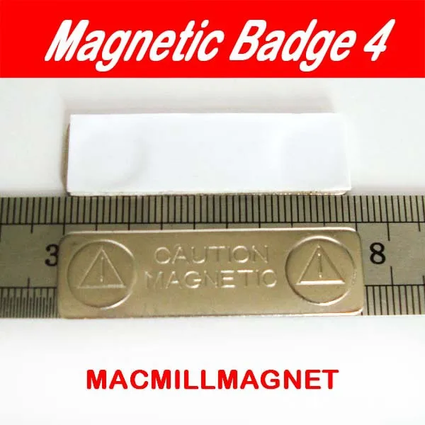 Оптовая продажа новый постоянный магнитный значок (30 шт./лот) 45x13 мм бесплатная