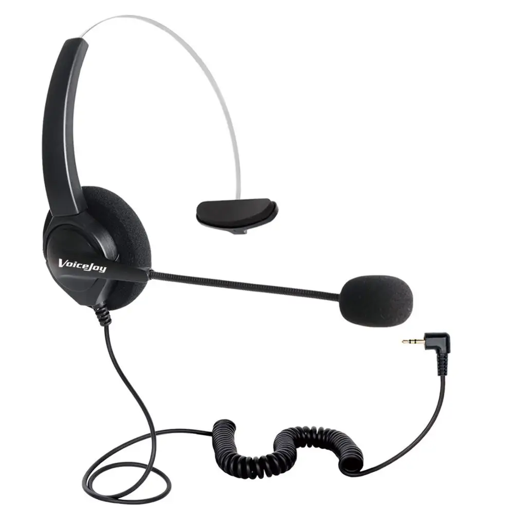 Штекер 2 5 мм гарнитура с шумоподавлением микрофон для телефонов CISCO Linksys SPA Polycom
