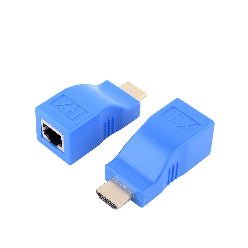 HDMI-удлинитель HD 1080P к RJ45 LAN Ethernet-кабелю конвертер над CAT-5e/6 кабелями 30 м |