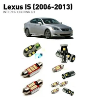 led interior lights for lexus is 2006 2013 13pc led lights for cars lighting kit automotive bulbs canbus