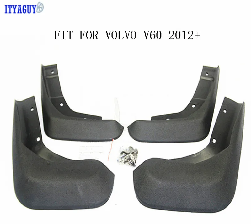 4 шт. Брызговики автомобильные передние тыльная Грязь подходит для VOLVO S60 S80 S40 C30 V40