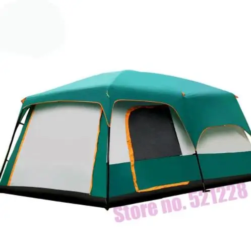 Kaufen Kamel 6 8 10 12 Person Outdoor Riesige Zelt 2 Schlafzimmer Familie Wasser Beweis Wandern Bergsteigen Zelt Selbst Fahren Zelt Camping Zelt