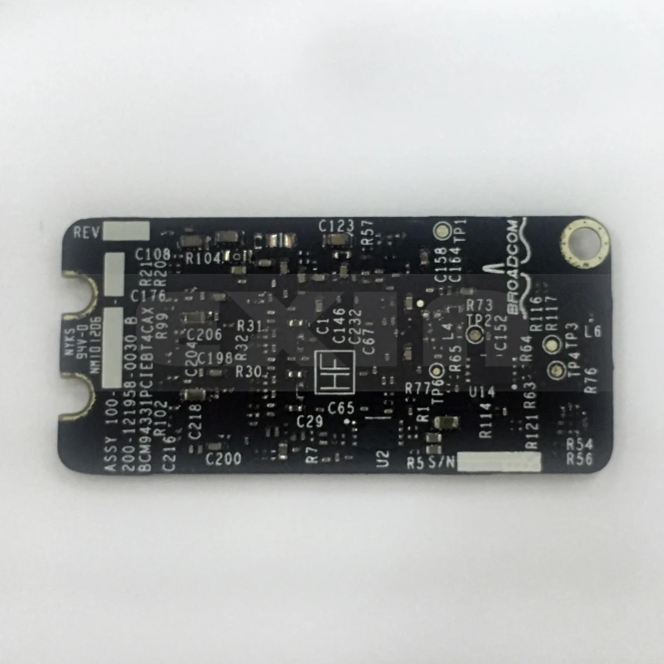 BCM94331PCIEBT4CAX 4 0 Карта Аэропорта WIFI + BT Bluetooth для Apple Macbook A1278 A1286 A1297 802.11N 2011-2012 |