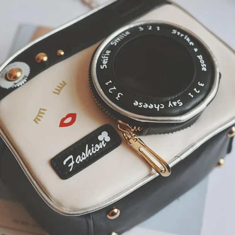 Small bags 2019 girl vintage fashion lady camera shoulder bag women handbag chain messenger female crossbody S1048 | Багаж и сумки
