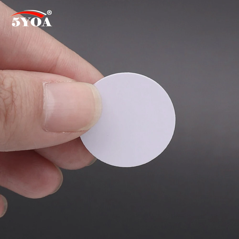 100 шт./лот Ntag215 NFC бирка ключевые бирки маркер патруль Метка RFID Метка Мини NFC телефонная карта переключатель Ntag 215 умный кольцевой чип