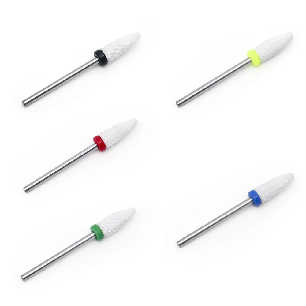 1 шт. сверла для ногтей профессиональный резак маникюра портативная керамическая