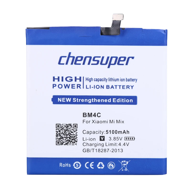 Chensuper BM4C 5100 мАч батарея для Xiaomi Mi Mix батареи Бесплатная доставка в номер