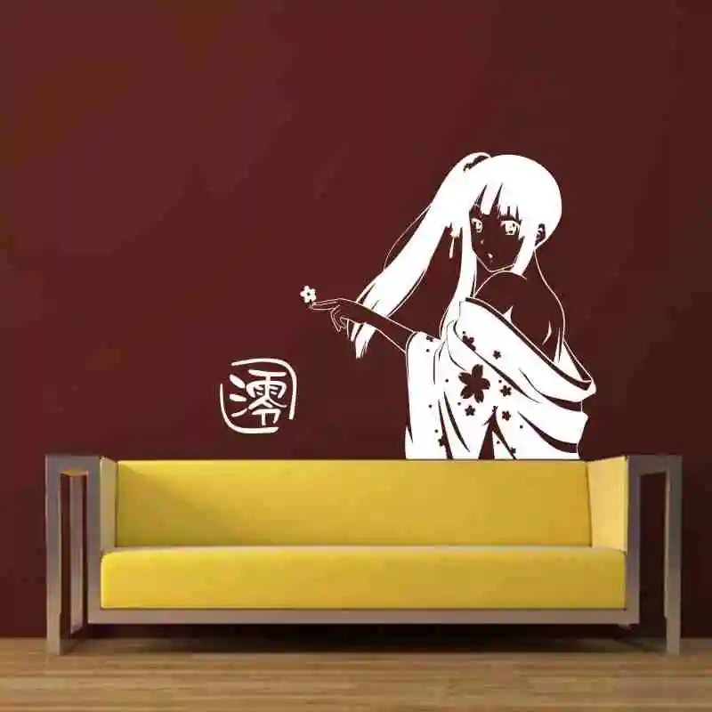 Наклейки на стену K ON домашний декор декоративное украшение аниме наклейки
