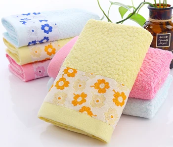 mixed colors 2 шт* лот 34x74 см 100 г Высокое качество бамбуковое чистое Хлопковое полотенце для лица мягкое однотонное Полосатое домашнее текстильное банное полотенце для лица набор - Цвет: mixed colors